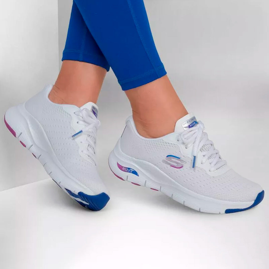 Skechers Blancos Tenis Skechers Mujer Mercado Libre Zapatos