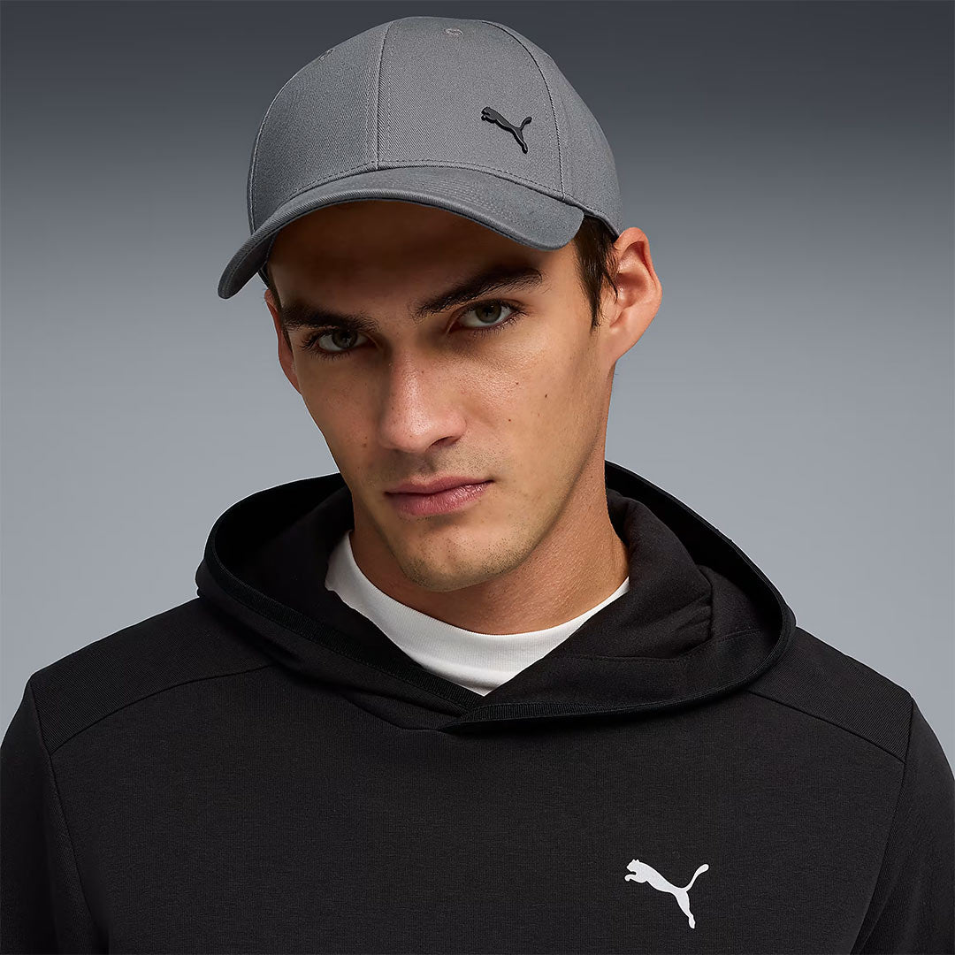 PUMA CAT RAISED METAL BASEBALL CAP ESSENTIALS