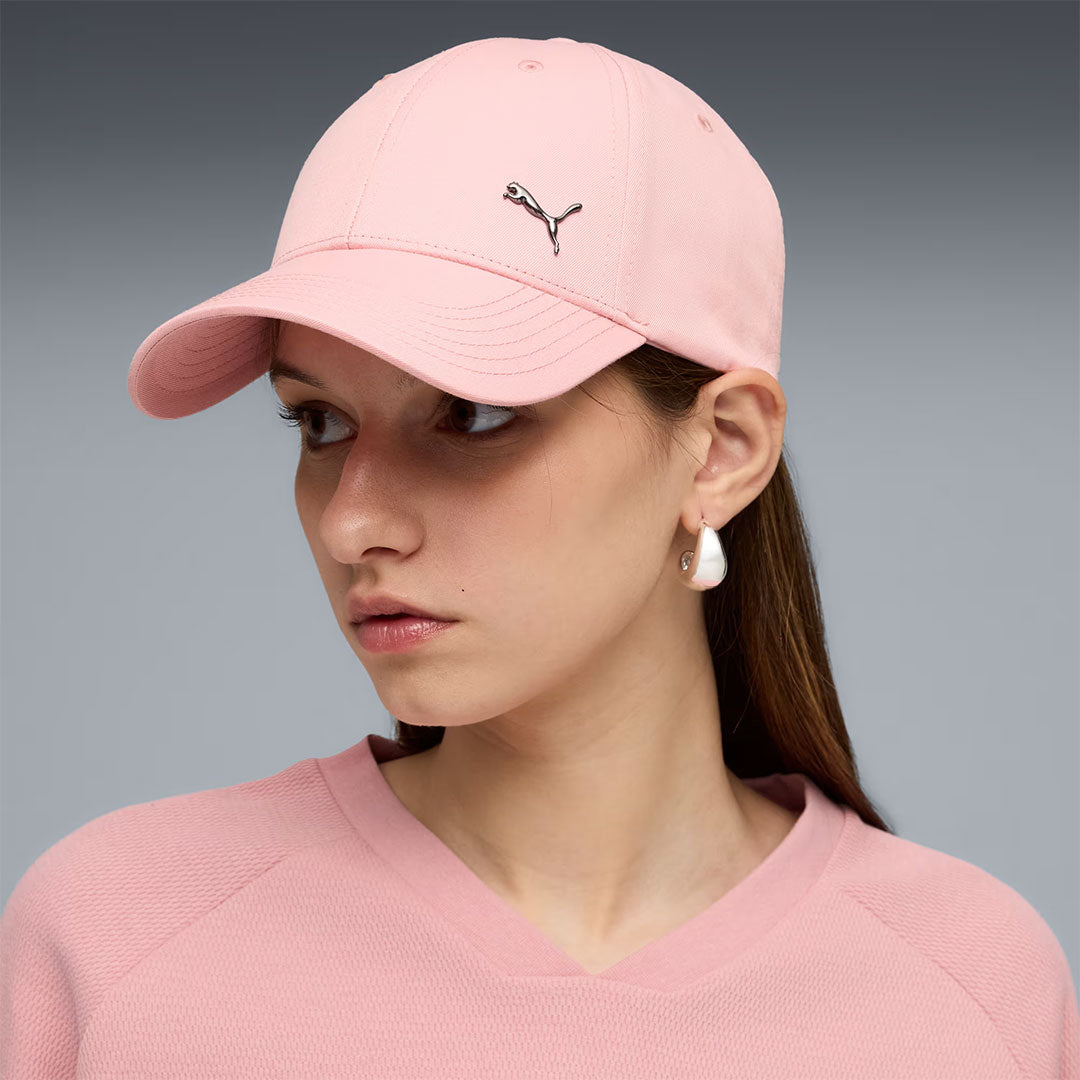 ESSENTIALS METAL PUMA CAT BASEBALL CAP