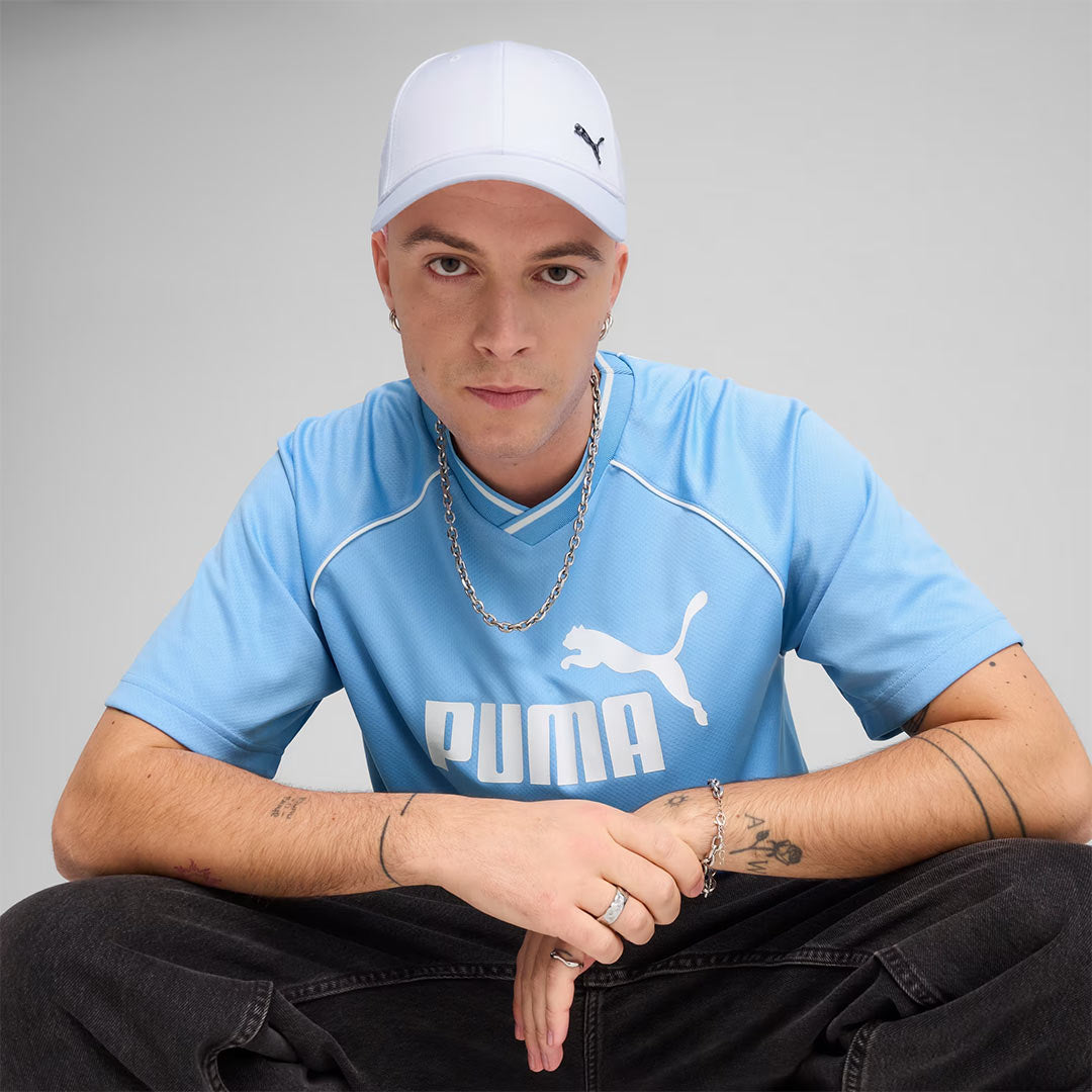 ESSENTIALS METAL PUMA CAT BASEBALL CAP