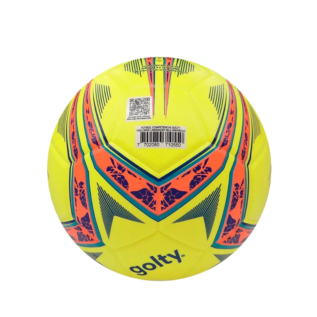 FÚTBOL COMPETENCIA GOLTY VOLCANIX LAMINADO #5