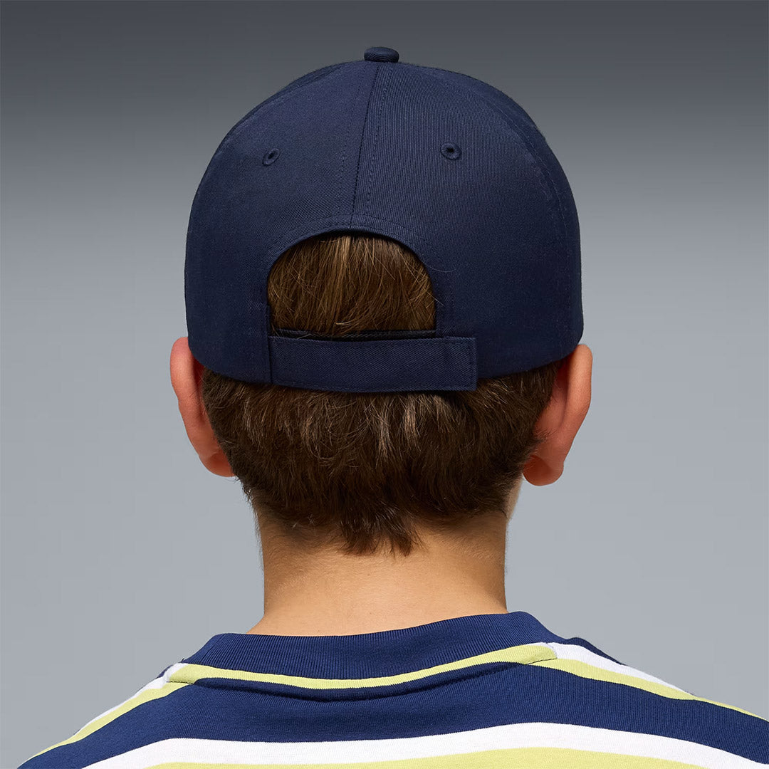 KIDS ESSENTIALS METAL PUMA CAT BASEBALL CAP