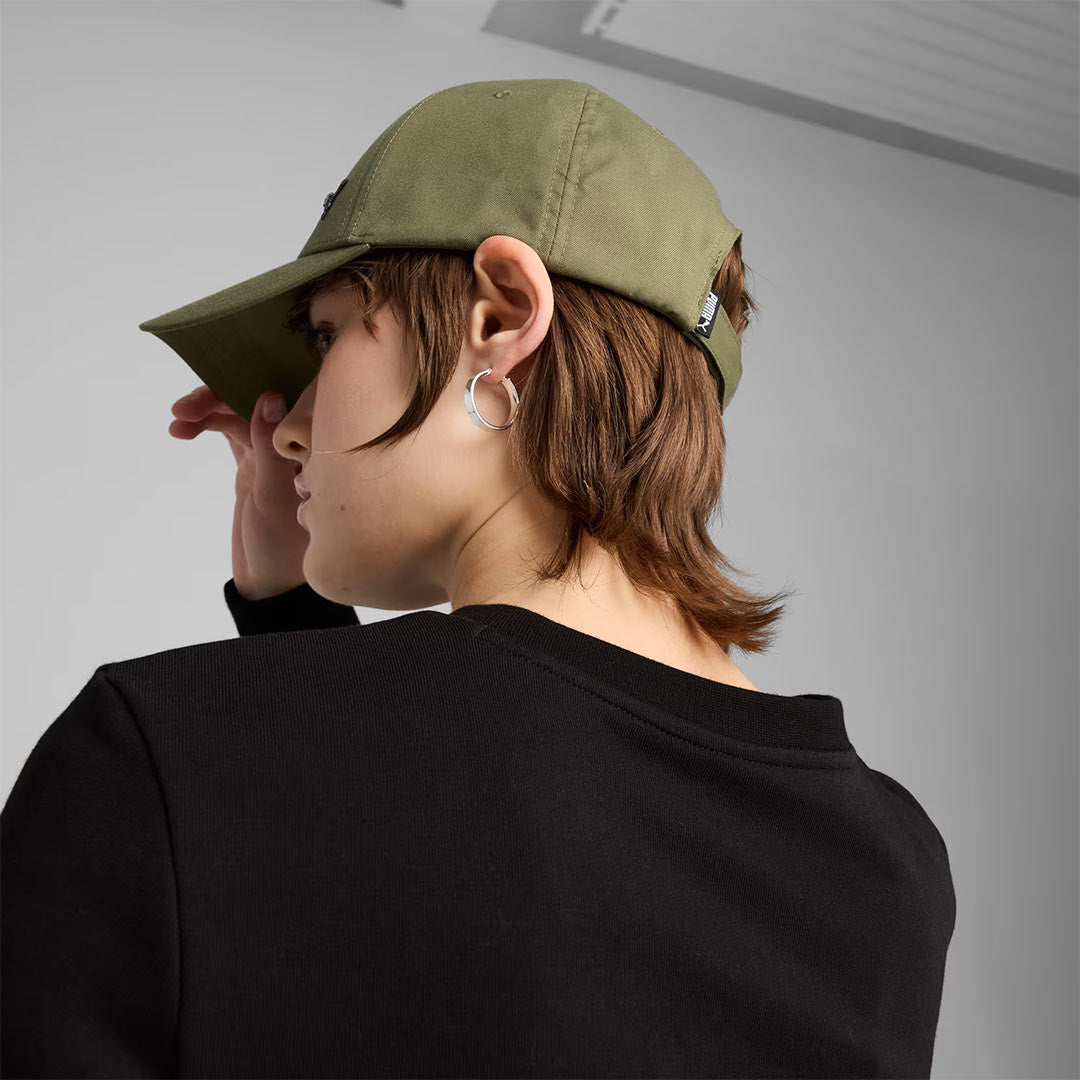 ESSENTIALS METAL PUMA CAT BASEBALL CAP