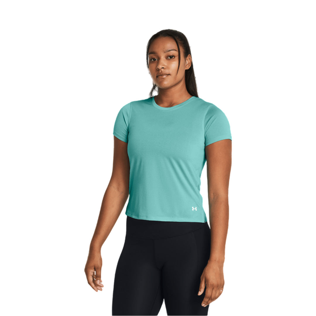 UA LAUNCH SHORTSLEEVE-GRN