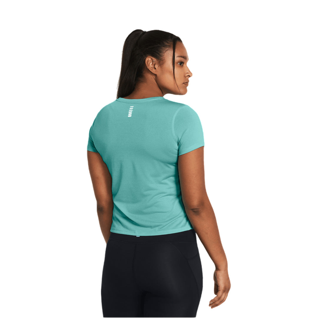 UA LAUNCH SHORTSLEEVE-GRN