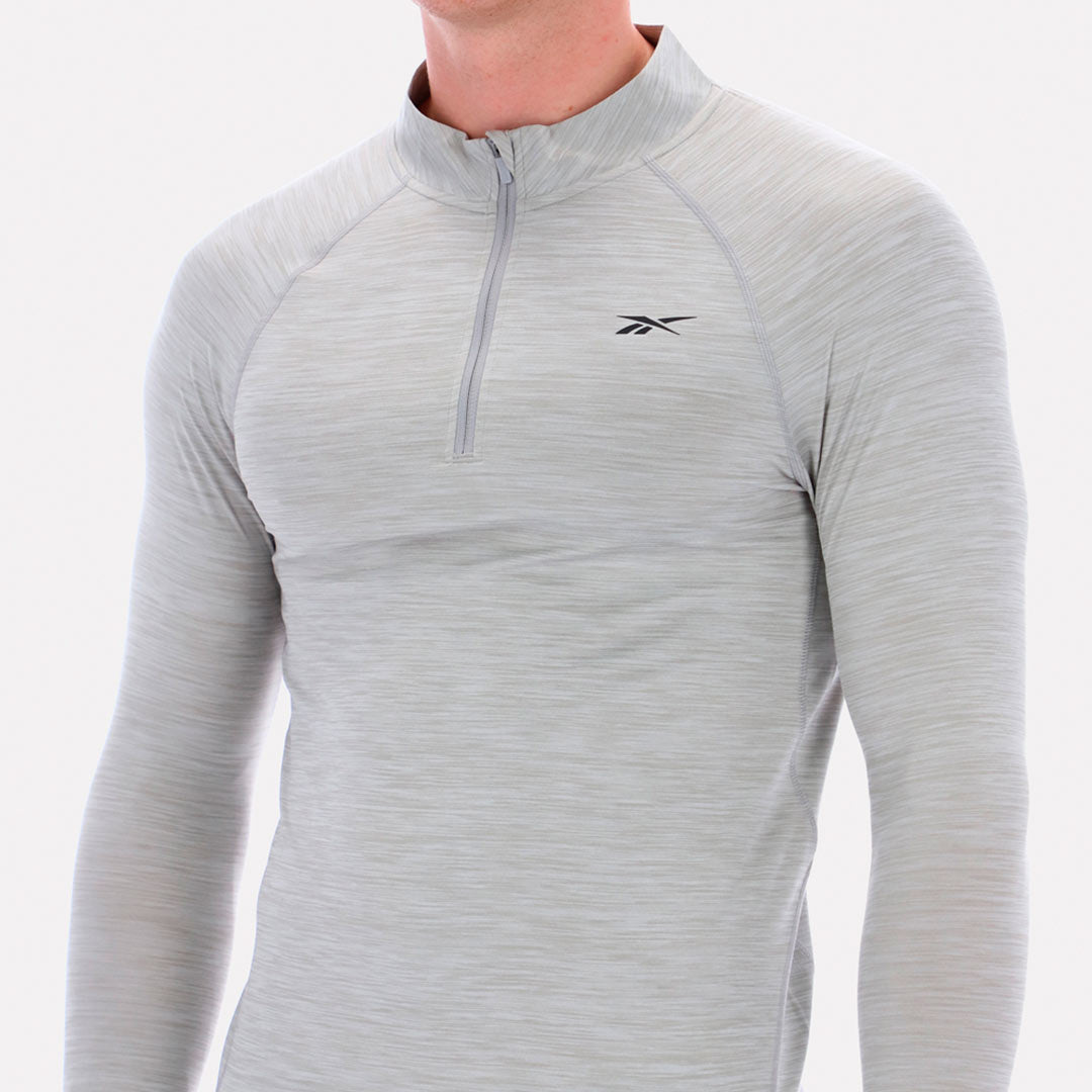TRAINING | ROCKEY LS 3/4 ZIP MUSCLE TEE