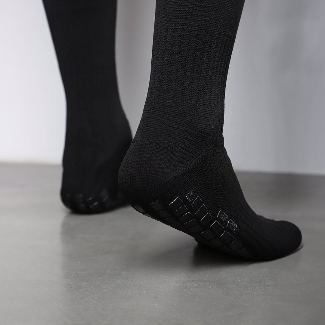 MEDIA DC FUTBOL PROF ANTI-SLIP NEGRO